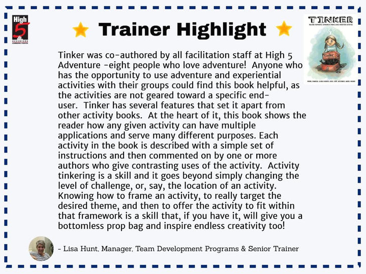 Tinker: Building Purposeful Experiences From Classic Adventure Activities