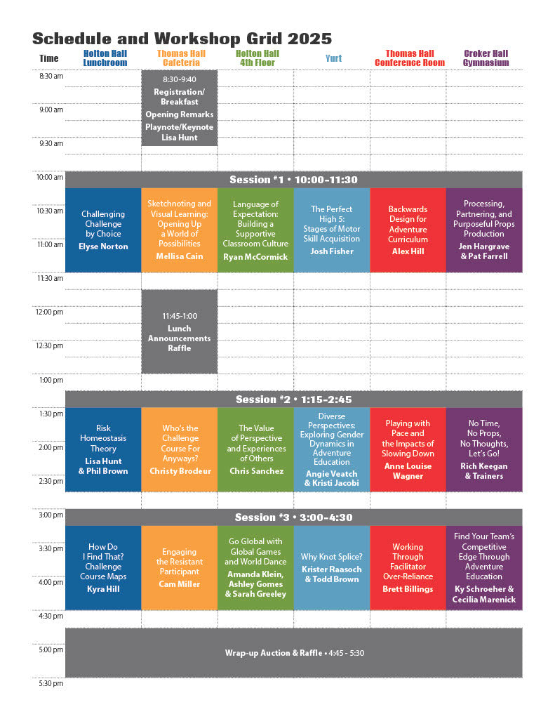 High 5 Adventure Annual Symposium