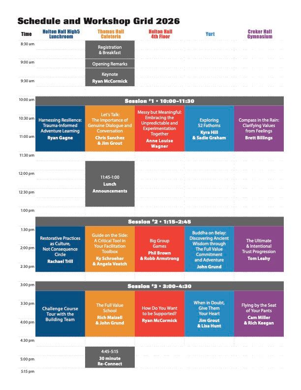 High 5 Adventure Annual Symposium