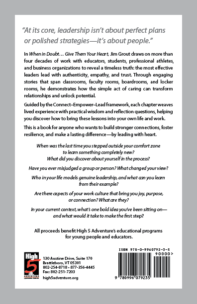 When In Doubt... Give Them Your Heart